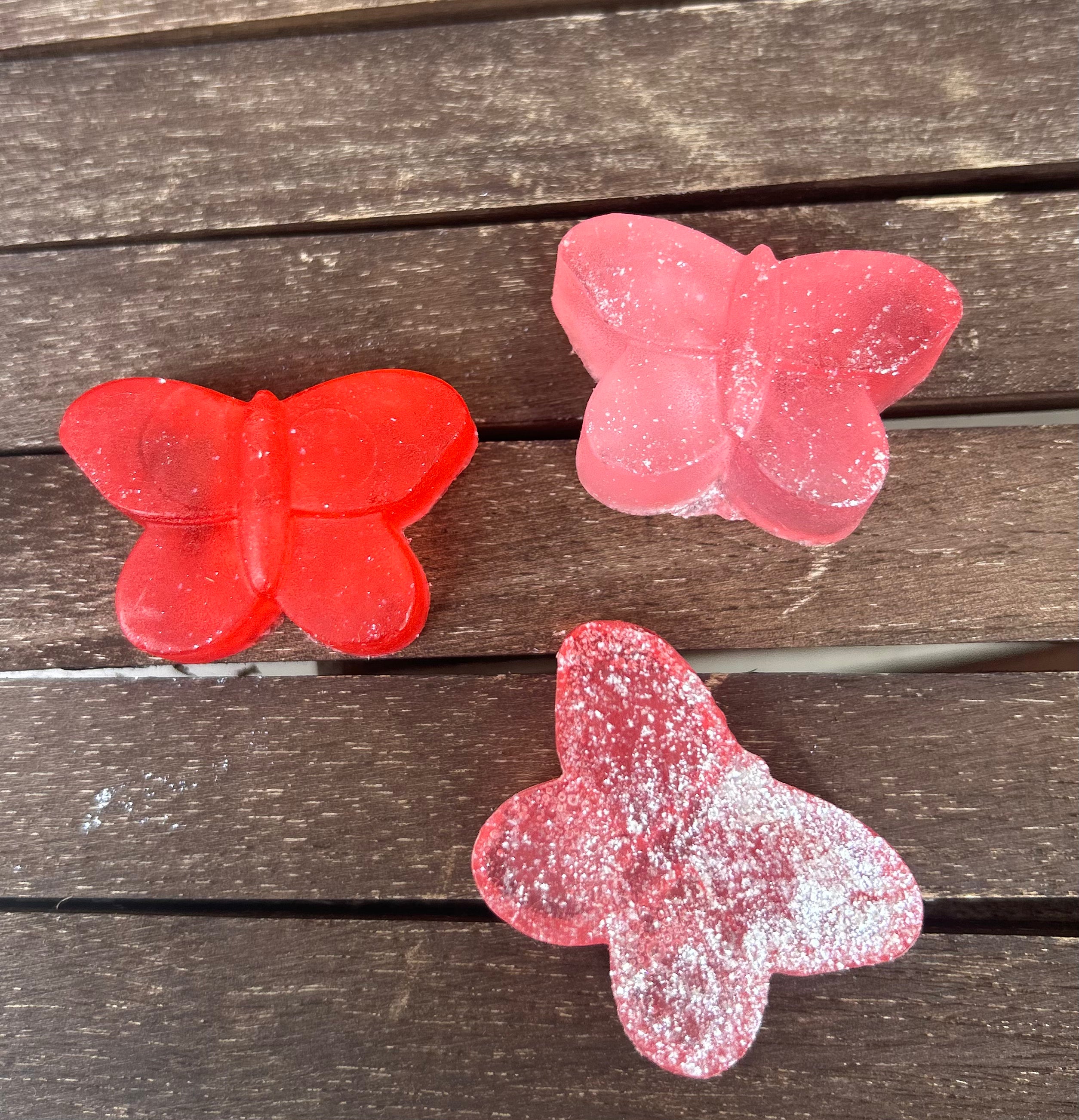 Glitter Butterfly Soap