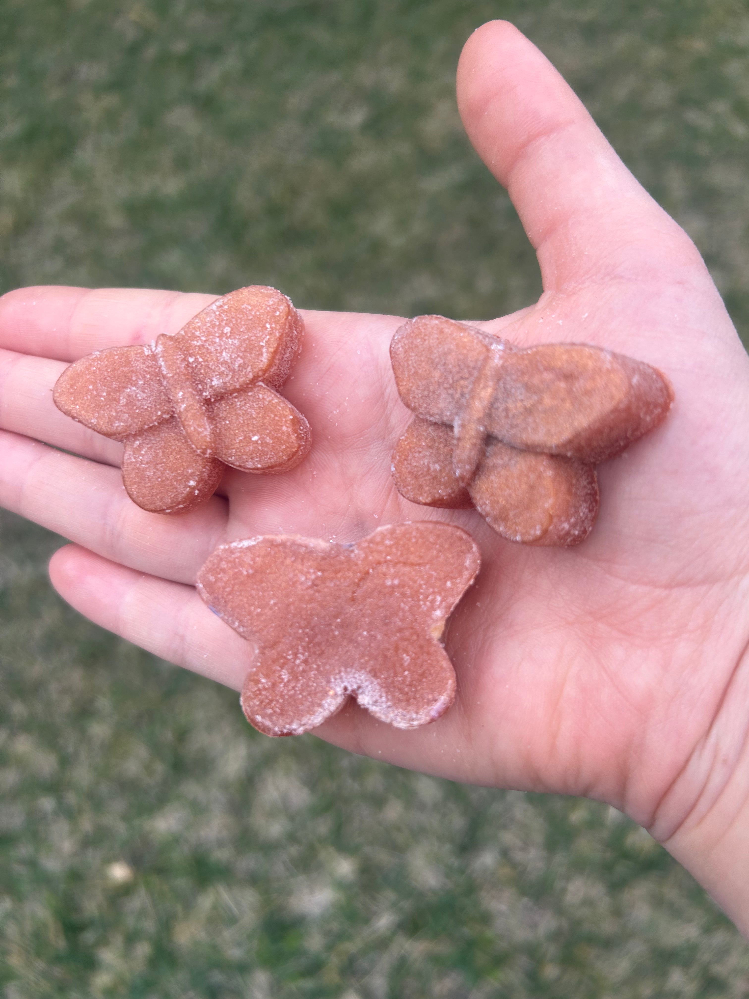 Glitter Butterfly Soap (3-pack)